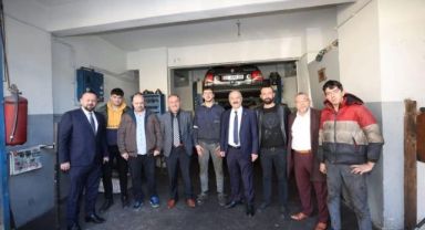Başkanlardan Tatlıkuyu’da Esnaf Ziyaretleri
