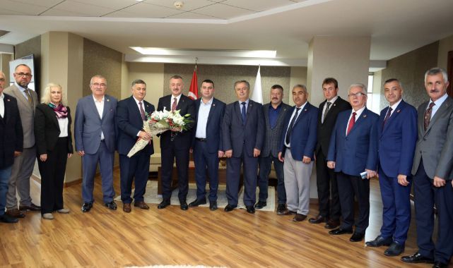 Büyükakın’a, ‘Muhtarlar Günü’ ziyareti