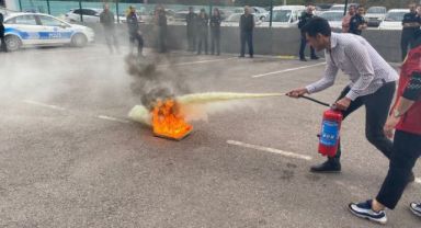 Büyükşehir İtfaiyesi, eğitimde vites yükseltti