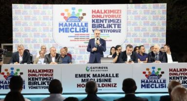 Çayırova’da mahalle meclisi toplandı!