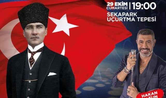 Cumhuriyet coşkusunu Hakan Altun ile kutlayacağız