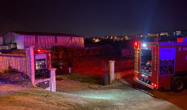 Darıca’da fabrika yangını korkuttu