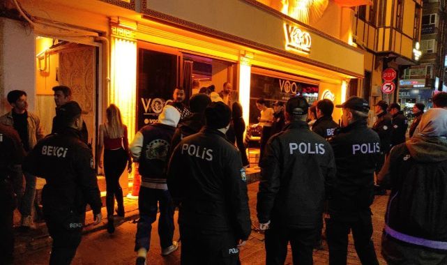 Eğlence mekanlarına şok baskın: 800 kişi...