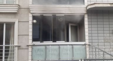 Evin mutfağında çıkan yangın korkuttu