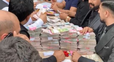 Gebze'deki aşiret düğününde 11 milyon 500 bin TL takı toplandı