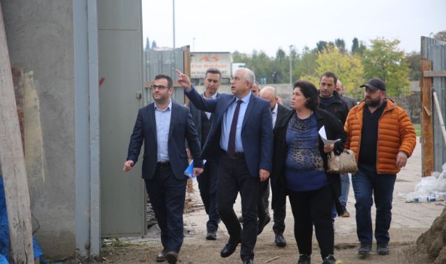 Gündoğdu, tesislerde incelemelerde bulundu