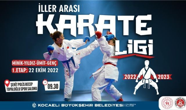 İller arası Karate Ligi Kocaeli’de başlıyor