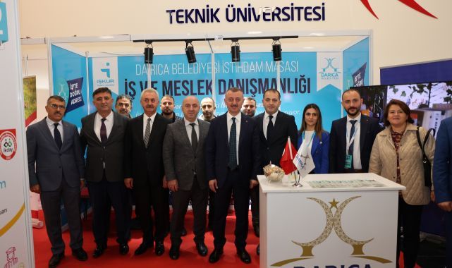 İstihdam Fuarı’nda Darıca’nın standına yoğun ilgi