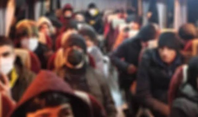 Kocaeli'de 184 göçmen yakalandı