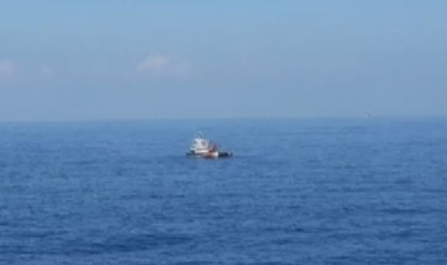 Kocaeli'de alabora olan tekneye ulaşıldı