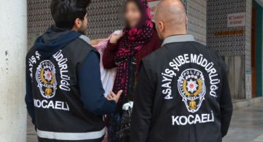 Kocaeli'de kapsamlı dilenci operasyonu
