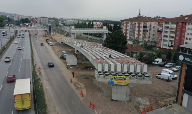 Kuruçeşme Tramvayı’nda 72 kirişin montajı tamamlandı