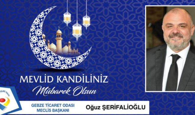 Oğuz Şerifalioğlu'ndan kandil mesajı