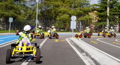 Trafik Eğitim Parkında yoğun mesai