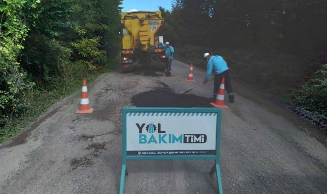 Yol Bakım Timi, canla başla çalışıyor