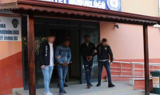 Av tüfeği ve odun kesme makineleri çalan şüpheliler yakalandı
