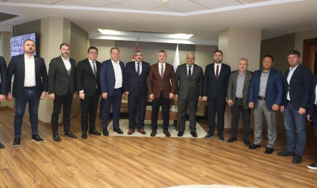 Başkan Büyükakın, KOTO yönetimini konuk etti