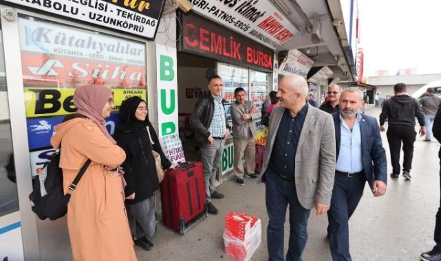 Başkan Büyükgöz’den hafta sonu denetim turu