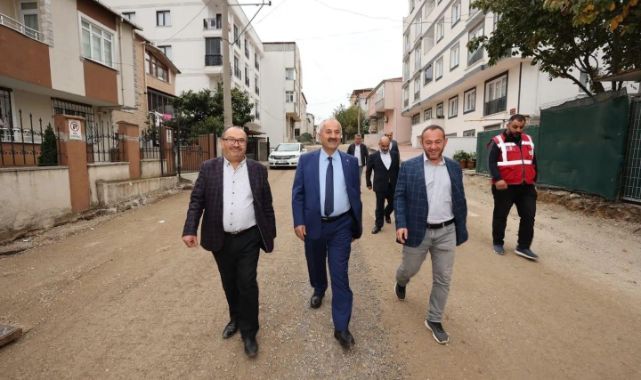 Başkan Büyükgöz yerinde denetledi
