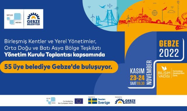Dünya Belediye Başkanları Gebze’de buluşuyor