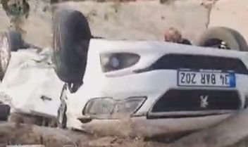 İki aracın karıştığı kazada 2 kişi yaralandı