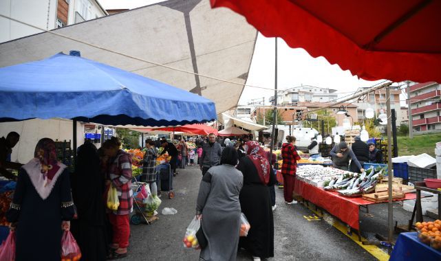 İnönü semt pazarı hizmete açıldı