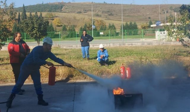 İtfaiyeden Posco Assan’a İRAP kapsamında eğitim