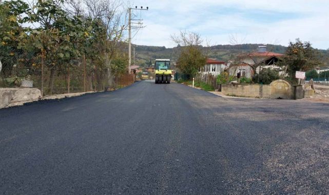 Kandıra Hatipler - Ağva yolu asfaltlandı