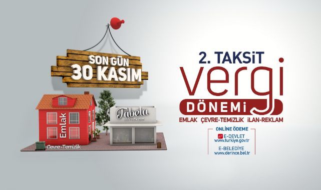 Vergi ödemelerinde son gün 30 Kasım