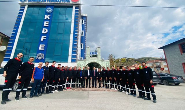 AFAD gönüllüsü KEDFE saha eğitimlerini tamamladı