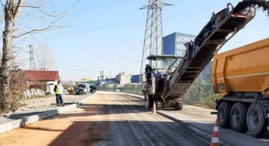 Alikahya Asım Kibar OSB yolunda genişletme
