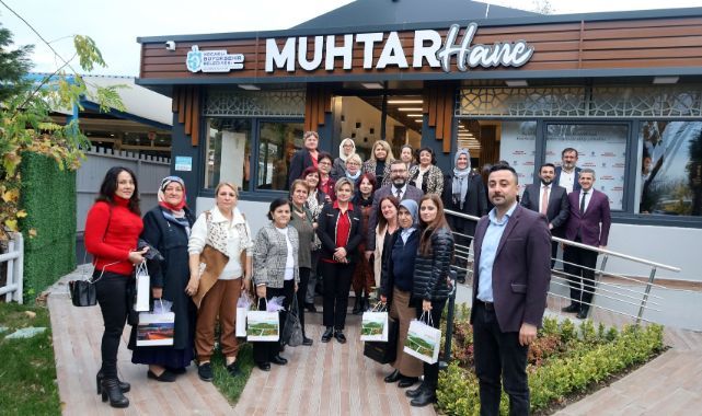 Büyükşehir, kadın muhtarları unutmadı