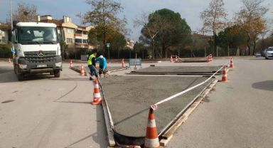 Derince Yenikent Mahallesi’nde kontrollü kavşak düzenlemesi