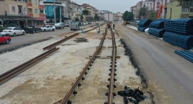 Kuruçeşme Tramvay Hattında hummalı çalışma