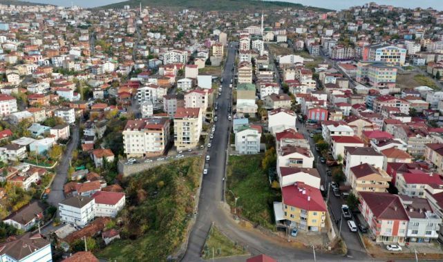 Şehit Mehmet Kartal Caddesine yeni üstyapı