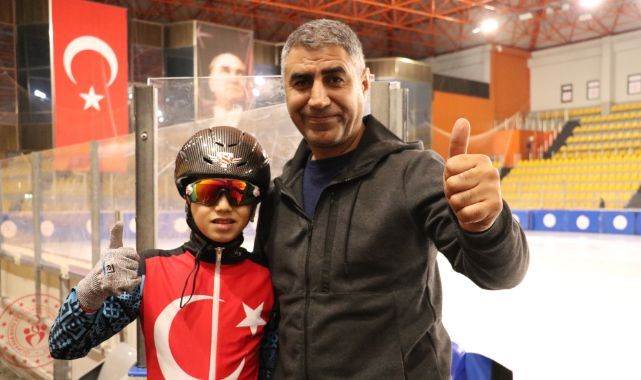 Sürat patenci Muhammet, Bulgaristan'da Avrupa şampiyonu oldu