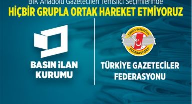 TGF’den BİK Seçimleri açıklaması
