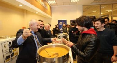 Büyükgöz’den GTÜ’lü öğrencilere çorba ikramı