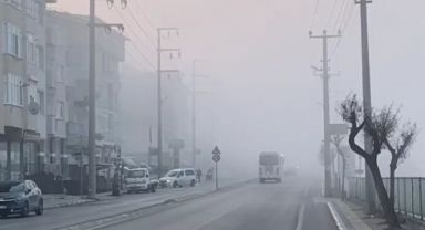 Darıca'da sis etkili oldu