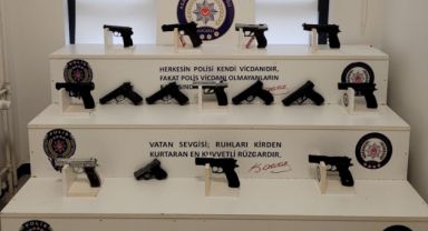 Kocaeli'de onlarca silaha el konuldu