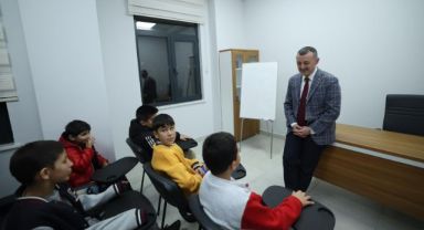 Kültür Merkezi’nde ilk ders Başkan Büyükakın’dan