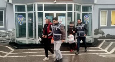 Suçüstü yakalanan hırsızlar tutuklandı