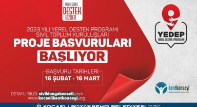 YEDEP’te 2023 yılı başvuruları başlıyor