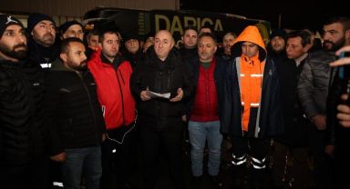 Başkan Bıyık, deprem bölgesine gitti