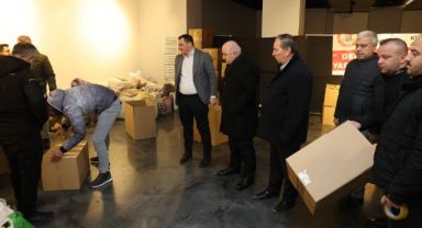 Darıca deprem bölgesi için seferber oldu