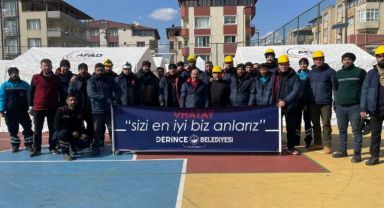 Derince Hatay'da tek yürek oldu