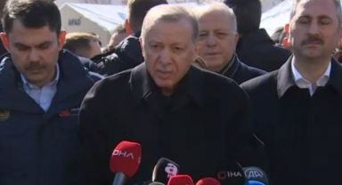 Erdoğan, Antep'de son durumu paylaştı