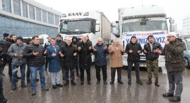 GBB’nin yardım TIR’ları Yola Çıktı