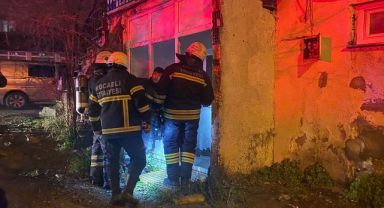 Gebze’de çıkan yangın paniğe sebep oldu