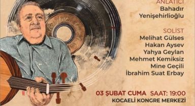 Kocaeli’nin değerlerinden Amir Ateş’e saygı gecesi